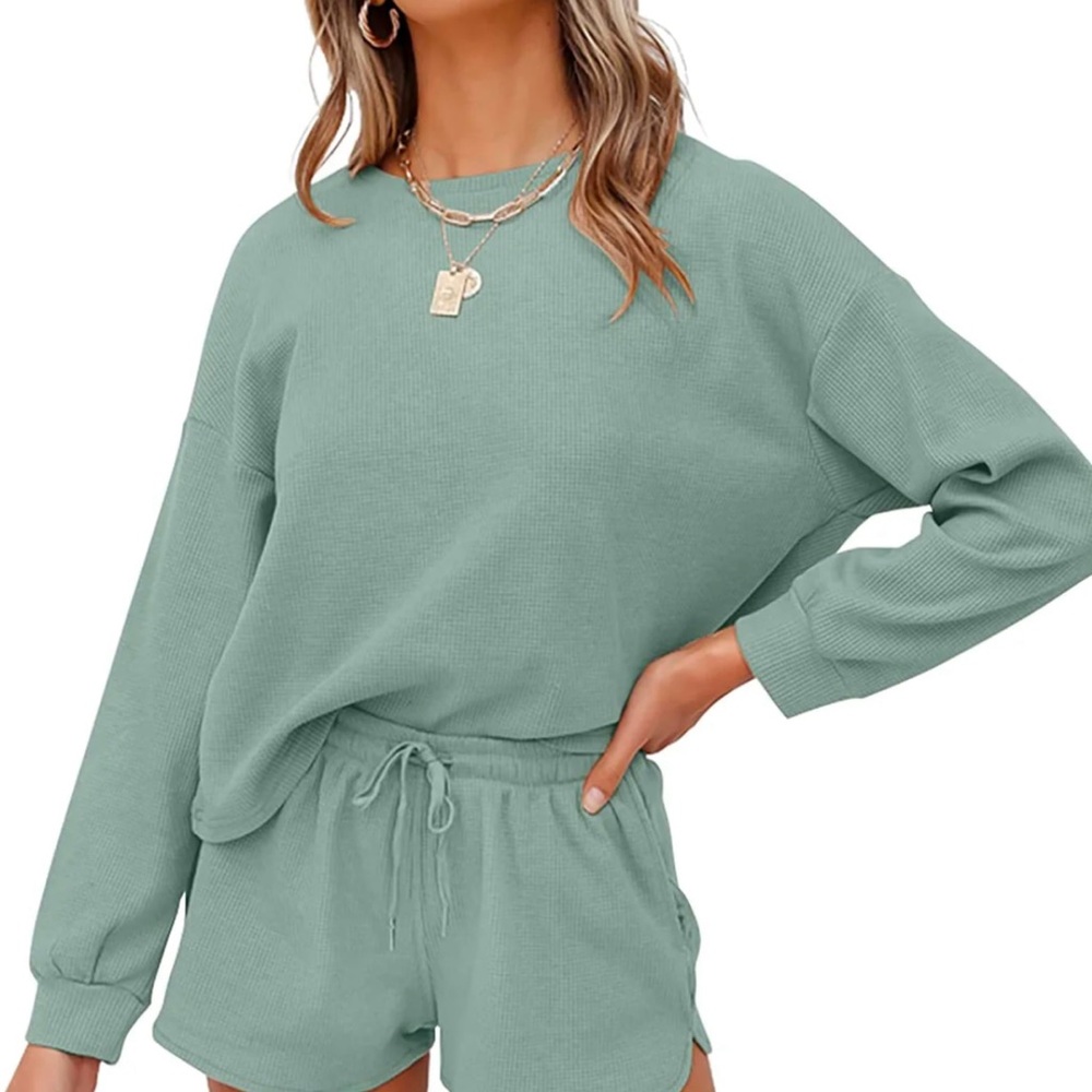 Lounge set - Zesica - Medium Turquoise